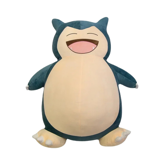 Peluche Gigante de Snorlax – Kawaii y Suave para Decoración y Regalos 🌟💤