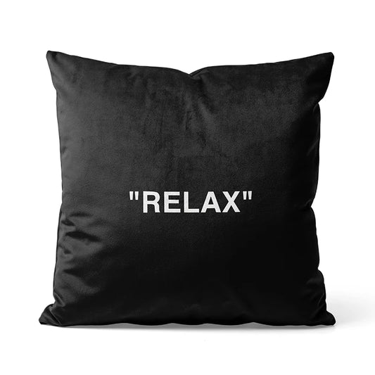 Almohada Off White - "Relax" – Estilo Moderno y Comodidad para Tu Espacio 🤍✨